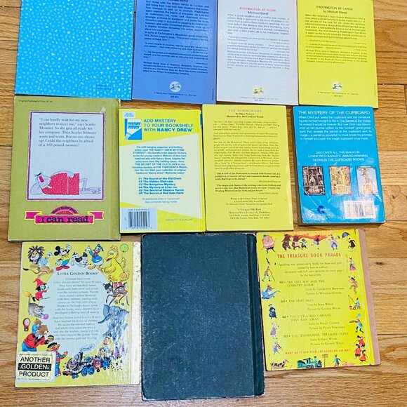 11 VNTG Children's Books Classics NancyDrew Seuss Paddington LGB Banks MORE VG/F - Picture 2 of 5